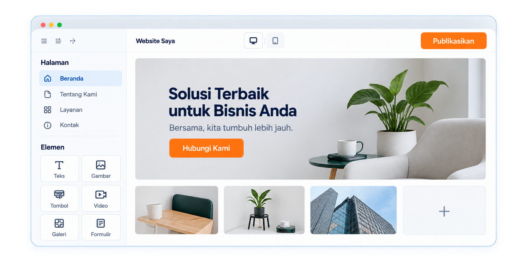 Website image