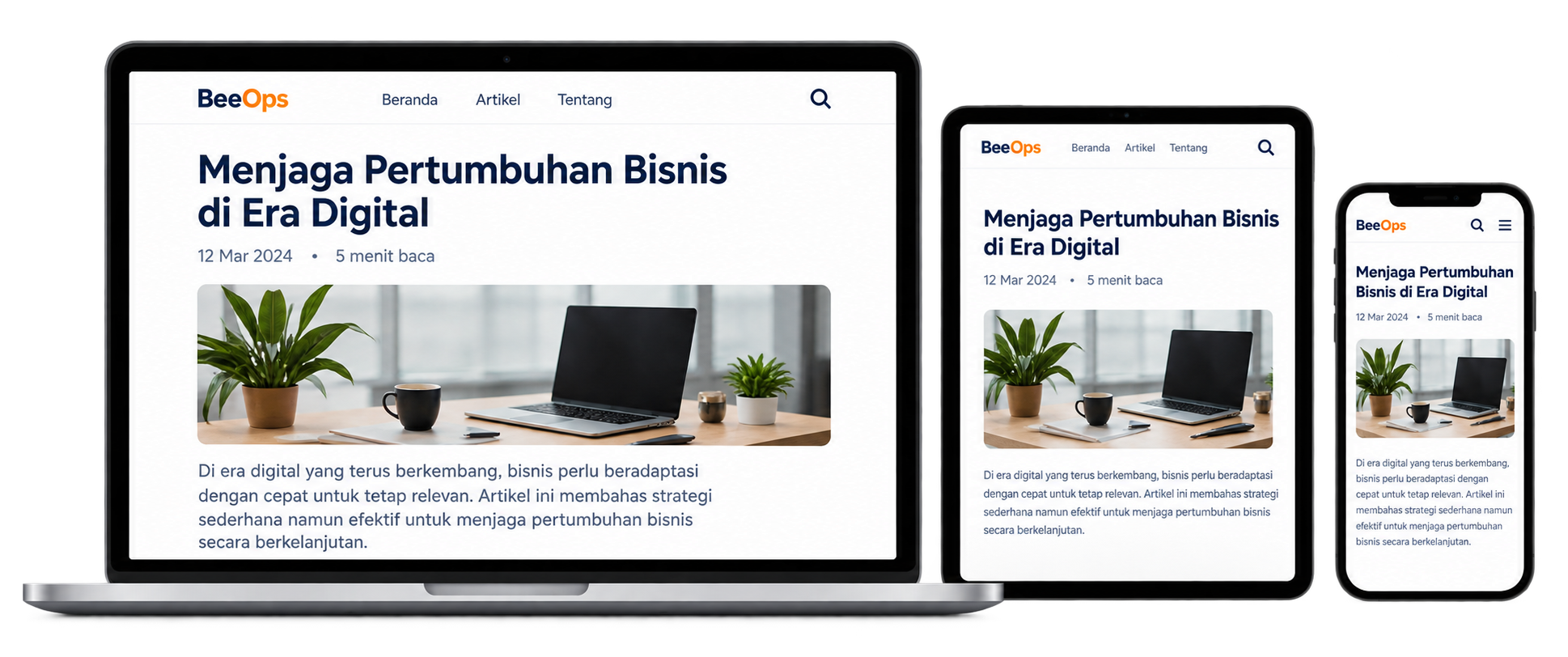 Website image