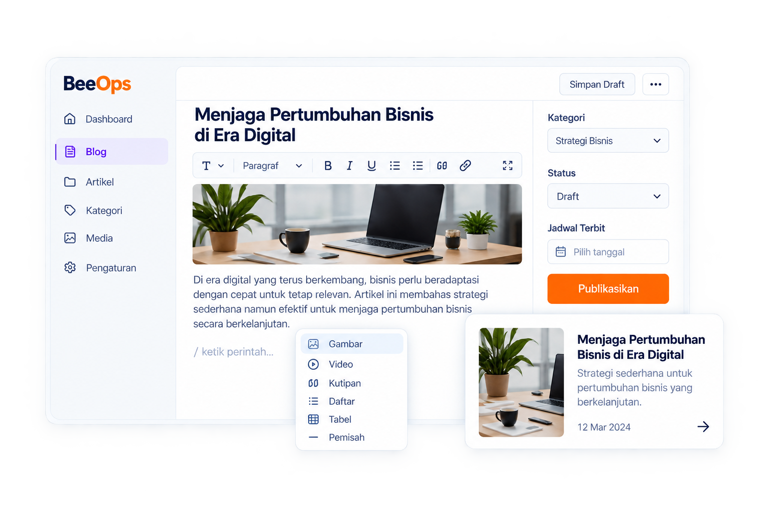Website image